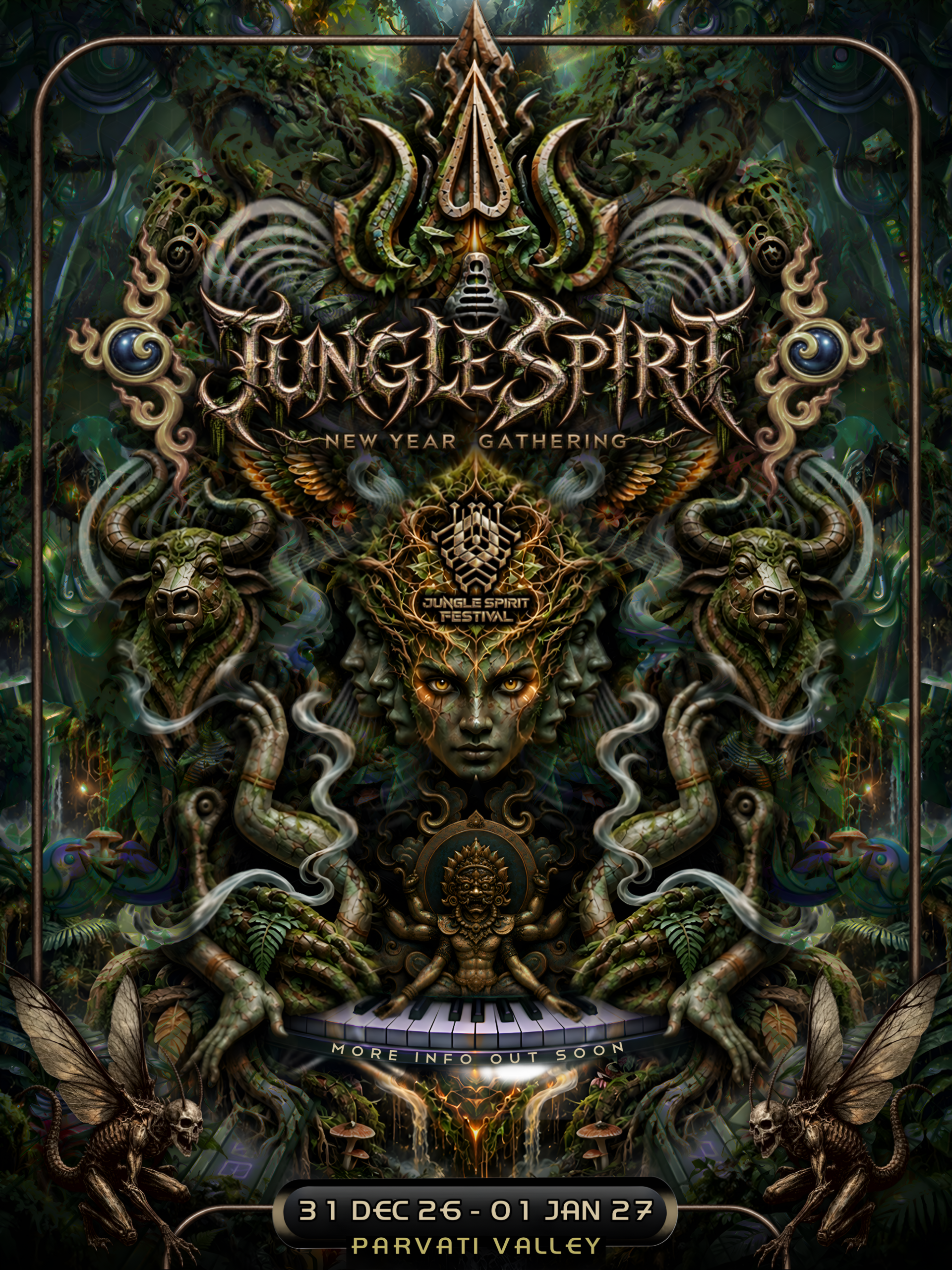 Jungle Spirit New Year Gathering | kasol | dec 31st- 1st jan 27